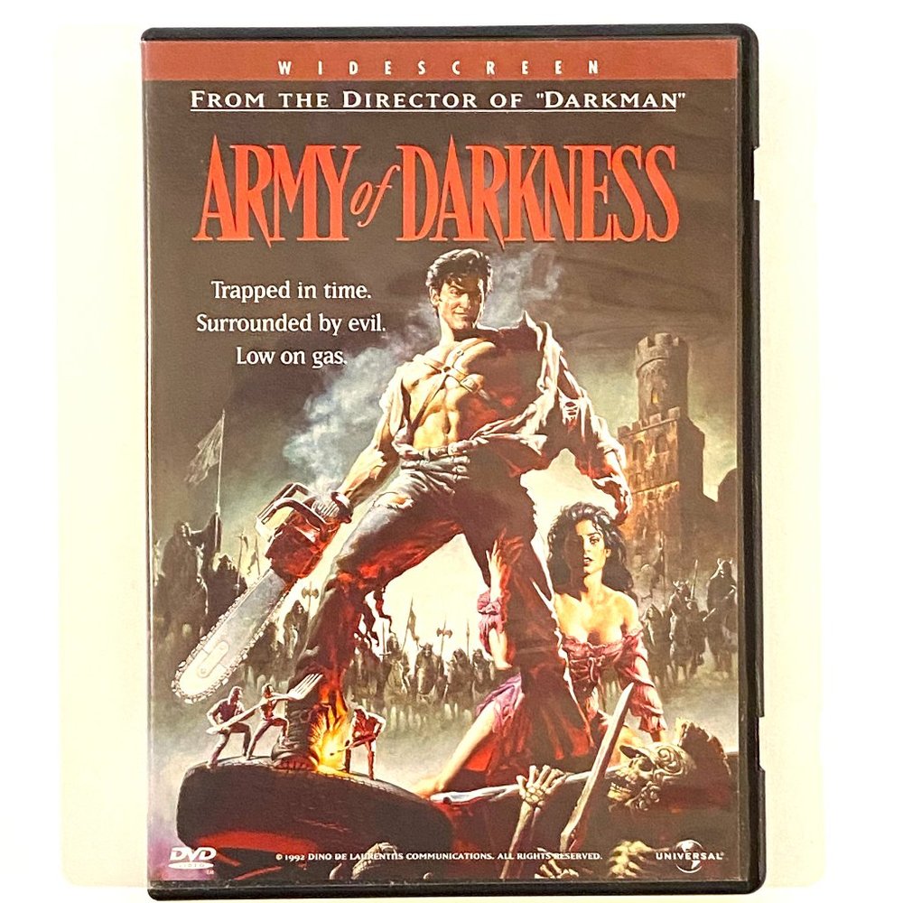 Army of Darkness, Widescreen, Universal, DVD